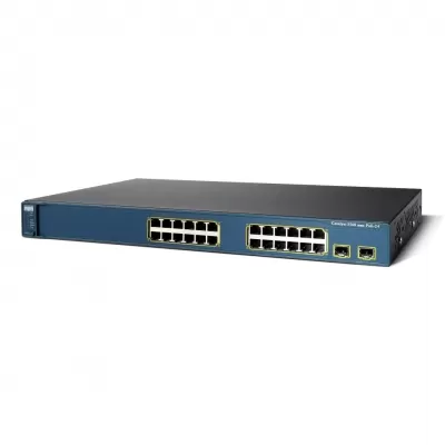 Cisco Ws-c3560g-24ps-s Catalyst 3560 Switch 24port 10/100/1000t Poe 4 Sfp Standard Image