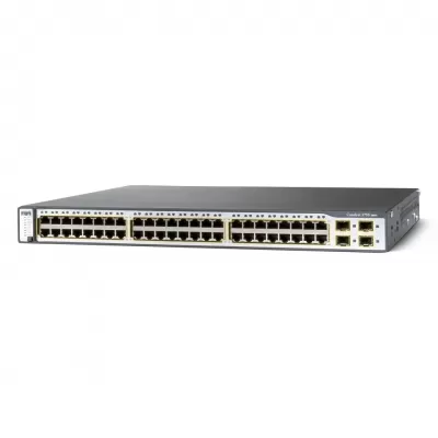 Cisco Catalyst 3750-48ps SMI Switch 48ports With 4 X SFP 1u Rack-mountable WS-C3750-48PS-S