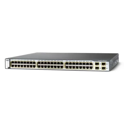 Cisco Catalyst 3750-48ps SMI Switch 48ports With 4 X SFP 1u Rack-mountable WS-C3750-48PS-S