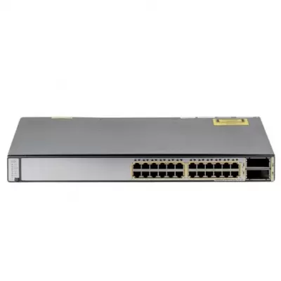Cisco WS-C3750E-24PD-E Catalyst 3750E 24x GE PoE+ 2x 10G X2 IP Service Managed Switch