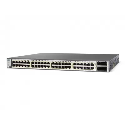 Cisco Catalyst 3750E 48x GE 2x 10G X2 IP Base Managed Switch WS-C3750E-48TD-S
