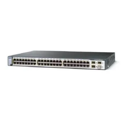 Cisco Catalyst 3750G 48x GE PoE 4x 1G SFP IP Services Managed Switch WS-C3750G-48PS-E