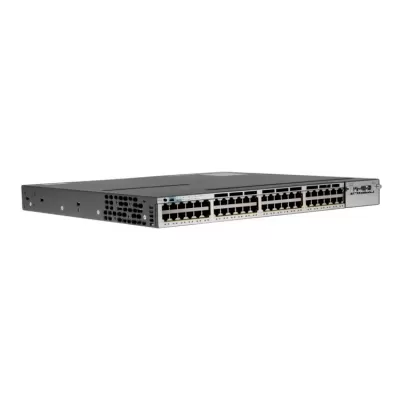 Cisco Catalyst 3750X 48x GE PoE+ IP Base Managed Switch WS-C3750X-48P-S