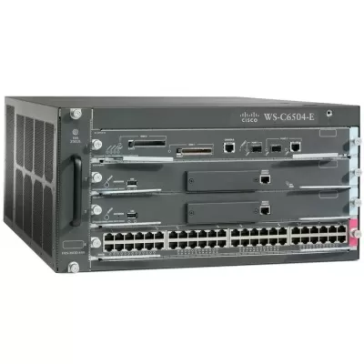 Cisco WS-C6504-E Catalyst 6500-E Series 4-slot Managed Switch Chassis