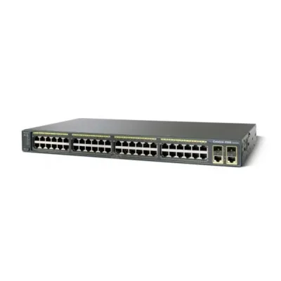 Cisco Catalyst WS-C2960-48TC-L Switch 48 Ports 10/100 2 Ports SFP Cisco Catalyst WS-C2960-48TC-L Switch 48 Ports 10/100 2 Ports SFP