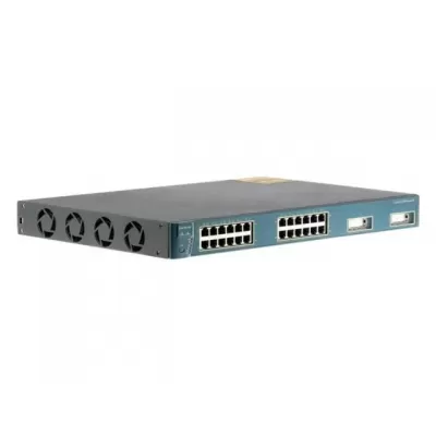 Cisco Catalyst 3500 Ws-c3524-pwr-xl-en 24port 10/100 Power Switch With 2 Gbic Slots