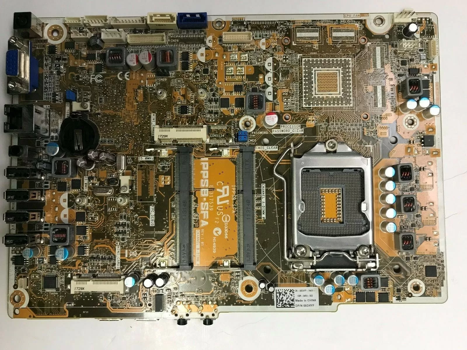 Dell Inspiron One 2320 Vostro 360 Desktop Motherboard 06D4YP