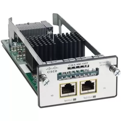 Cisco Catalyst 3750X C3KX-NM-10GT  10 Gigabit Ethernet RJ-45 Switch Module