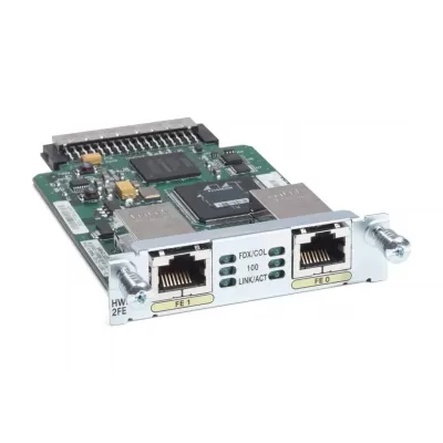 Cisco HWIC-2FE HWIC Interface 2x Fast Ethernet RJ-45 Router WAN Network Card