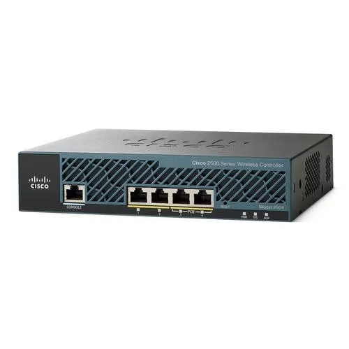 Cisco AIR-CT2504-5-K9 5 Node 2500 Series Aironet Wireless Lan Controller Cisco AIR-CT2504-5-K9 5 Node 2500 Series Aironet Wireless Lan Controller