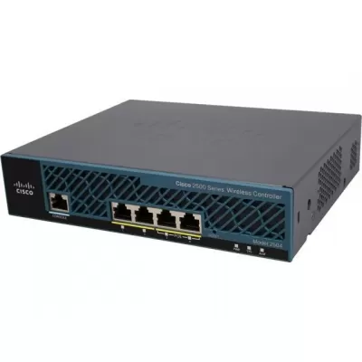 Cisco 4 Port Gigabit Ethernet PoE Wireless LAN Controller AIR-CT2504-K9