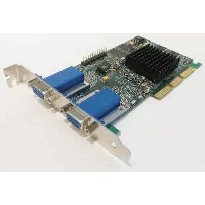 Dell Matrox G450 G45+MDHA32D/DEL Dual Head VGA AGP 32MB Graphics Card 0608UX