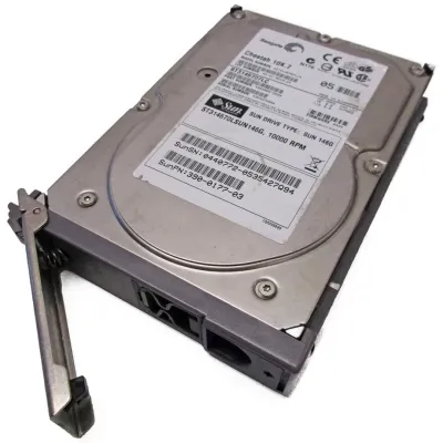 Sun 146GB 10K RPM 3.5 Inch 80 Pin SCSI Hard Disk 390-0177-03