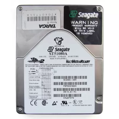 Seagate Medalist 1.08GB 5.4K RPM 3.5 Inch SCSI Hard Disk ST51080N