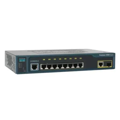 Cisco Catalyst WS-C2960-8TC-L 8 Ports Ethernet Compact Managed Switch Cisco Catalyst WS-C2960-8TC-L 8 Ports Ethernet Compact Managed Switch