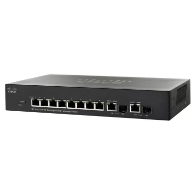 Cisco SG300-10PP-K9 10 port Gigabit Managed Switch