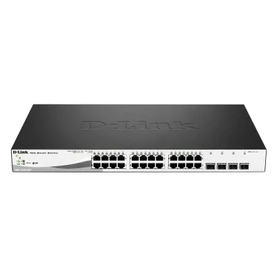 D-Link DGS-1210-28P 28 Port Gigabit Smart Managed PoE Switch