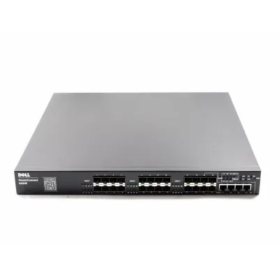 Dell Power Connect 6224F 24 port SFP fiber Managed Switch