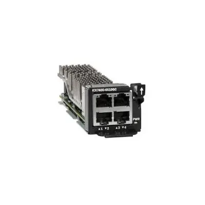 BROCADE ICX7400-4X10GC 4-port 1/10 GbE 10GBASE-T Copper Module