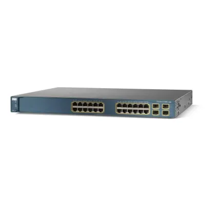 Cisco Catalyst WS-C3560G-24TS-S 24 Ports Ethernet Managed Switch Cisco Catalyst WS-C3560G-24TS-S 24 Ports Ethernet Managed Switch