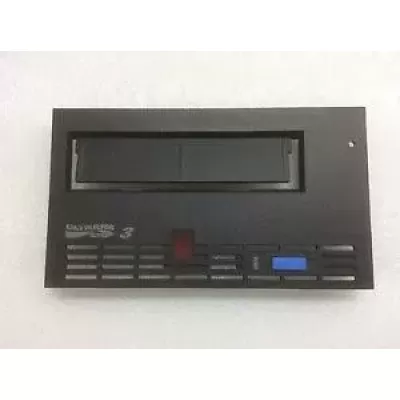 IBM LTO3 FH Standalone Loader Black Blue Button Face Plate Front Bezel 5.25"