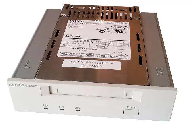 【希少・現状品】SONY DDS テープ ドライブ SDT-9000 DAT Sony DDS SDT-9000 - Tape drive DAT ( 12 GB / 24 ) DDS-3 SCSI