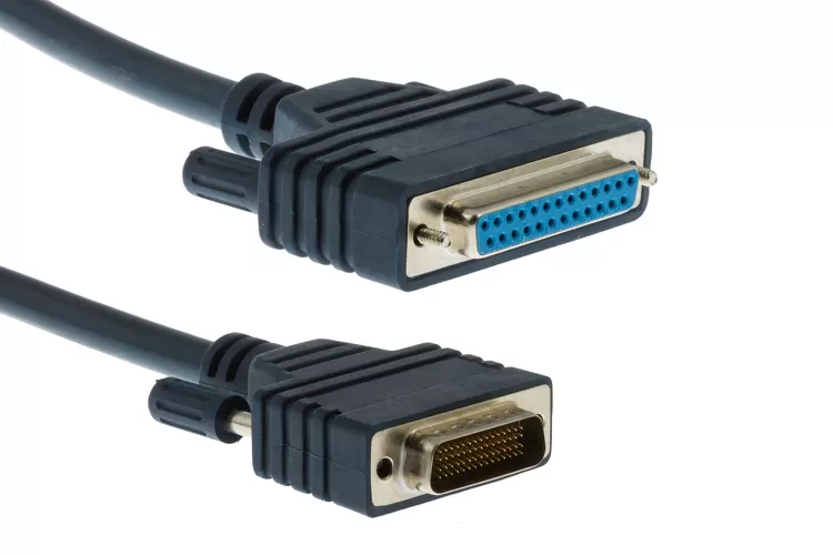 Cisco Serial CAB-232FC RS-232 DB60 Male to DB25 Female 10 feet Cable