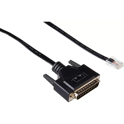 Cisco CAB-AUX-RJ45 Auxiliary Cable 8ft with RJ45 and DB25M