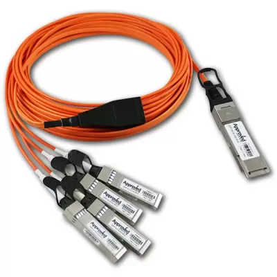 3m (10ft) Cisco QSFP-4X10G-AOC3M 40G QSFP to 4x10G SFP Breakout Active Optical Cable