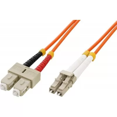 10Gb Fiber Optic SC to LC Multi-mode 1meter (62.5/125 or 50/125 Type) Cable