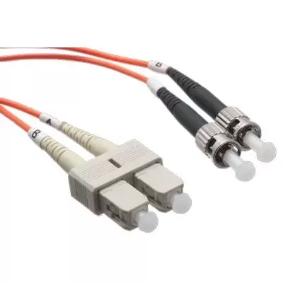 10Gb Fiber Optic SC/ST Multi-mode 1 meter (62.5/125 or 50/125 Type) SC-ST-1meter Cable