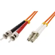 10Gb Fiber Optic ST/LC Multi-mode 1 meter (62.5/125 or 50/125 Type) ST-LC-1meter Cable 10Gb Fiber Optic ST/LC Multi-mode 1 meter (62.5/125 or 50/125 Type) ST-LC-1meter Cable