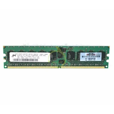 Hp 405475-051 1gb 667mhz Pc2-5300 Cl5 Ecc Registered Ddr2 Sdram Dimm Memory