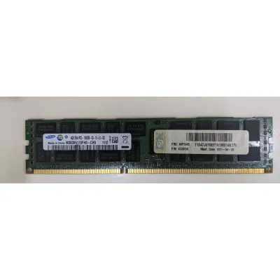 IBM DDR3 4Gb 49J1445 47J0156 1333 Mhz PC3 10600 ( 10.6 Gbps ) 240 Pin CL9 ECC Registered Dual Rank 2Rx4 SDRAM