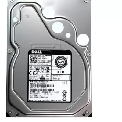 Dell 4TB 12Gbps 7.2K RPM 3.5 Inch SAS Hard Disk 00F9W8