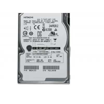 Hitachi 300GB 3.5 Inch SAS Hard Disk 0B24521 HUS156030VLS600