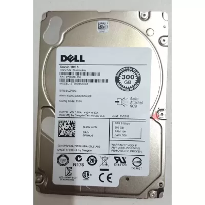 Dell 300GB 10K SAS 2.5 Inch 6Gbps Hard Disk 9WE066-150 0PGHJG