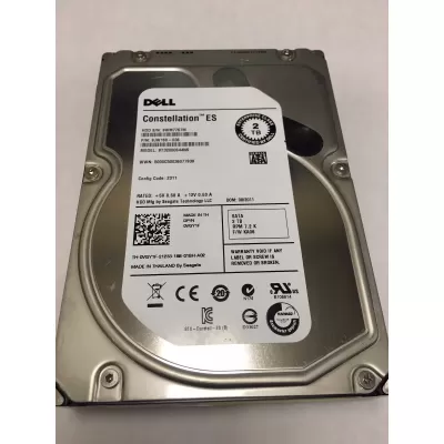 Dell 2TB 7.2K RPM SATA 3.5 Inch Hard Disk Drive 0VGY1F