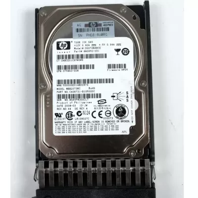 HP 72GB 3Gbps 10K RPM 2.5 Inch SP SAS Hard Disk 376597-001