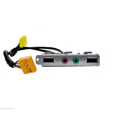 IBM Lenovo Thinkcentre M90z, M91p, A70, M70e Laptop Front USB & Audio I/O Panel and Cables 54Y9910