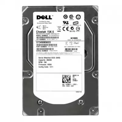 Dell 450GB 3.5 Inch 15K SAS Hard Drive FM501 9CL066-050 ST3450856SS 9CL066-039 FWBA97
