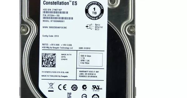 Dell 1TB 7.2K RPM 6G 3.5inch SAS hard disk ST1000NM0001 9YZ264-150