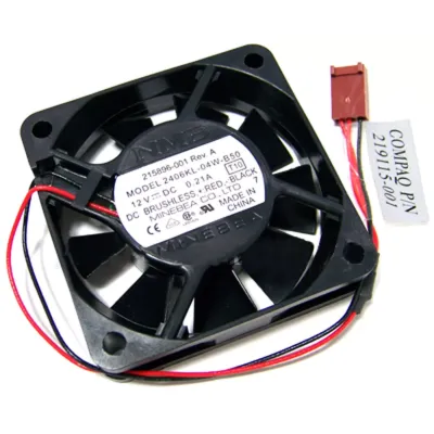 HP Compaq Minebea 12v DC 0.21a Fan 2406KL-04W-B50 215896-001