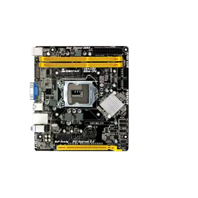 Biostar H81MLV3 MicroATX Desktop PC Motherboard LGA1150 4th Gen Intel Processor