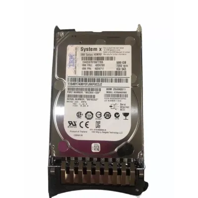 IBM 500gb 7.2k 6Gbps 2.5 Inch SAS Hard Disk 42D0711