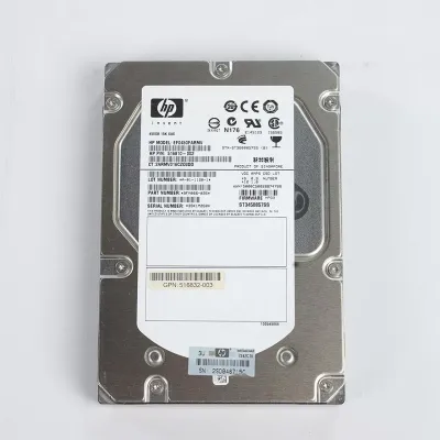 HP Enterprise G5 G6 G7 450GB 15K RPM 3.5 Inch SAS 6Gbps Hard Disk 516832-004