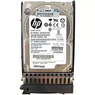 HP G8 G9 900GB 6Gbps 10K RPM 2.5 Inch SAS Hard Disk 689287-004
