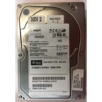 Seagate 36GB SCSI 80 Pin 10K rpm 3.5inch Hard Disk 9V4006-043