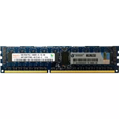 HP PC3-10600 2GB DDR3 1333Mhz 2Rx8 CL9 ECC Ram 500202-361