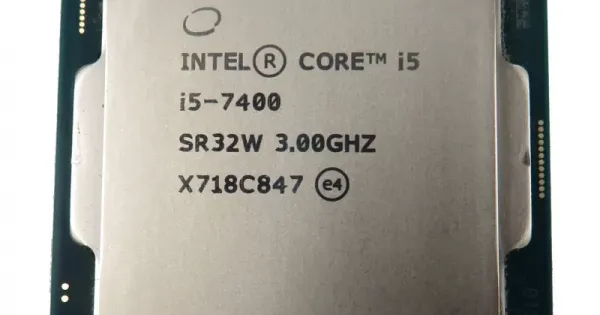 PCパーツ Intel Core i5-7400 SR32W Genuine Intel i5-7400 3.0GHz Quad Core CPU Processor SR32W